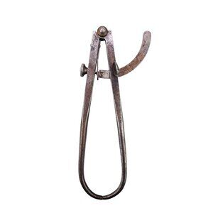 Vintage Wing Divider Compass Outside Caliper 7.5" Measuring Tool Wm. Johnson